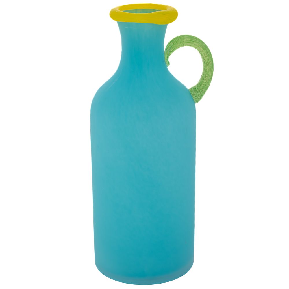 90118 ΧΕΙΡΟΠΟΙΗΤΟ ΓΥΑΛΙΝΟ ΒΑΖΟ 14Χ7Χ31ΕΚ ΣΙΕΛ