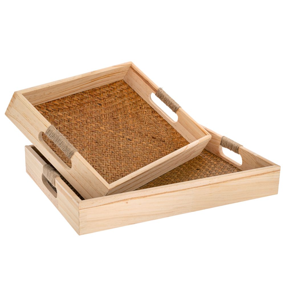 90180 ΣΕΤ 2 ΞΥΛΙΝΟΣ ΔΙΣΚΟΣ ΜΕ ΨΑΘΑ 40Χ30Χ6 35Χ25Χ6ΕΚ ΠΑΡ ΜΟ