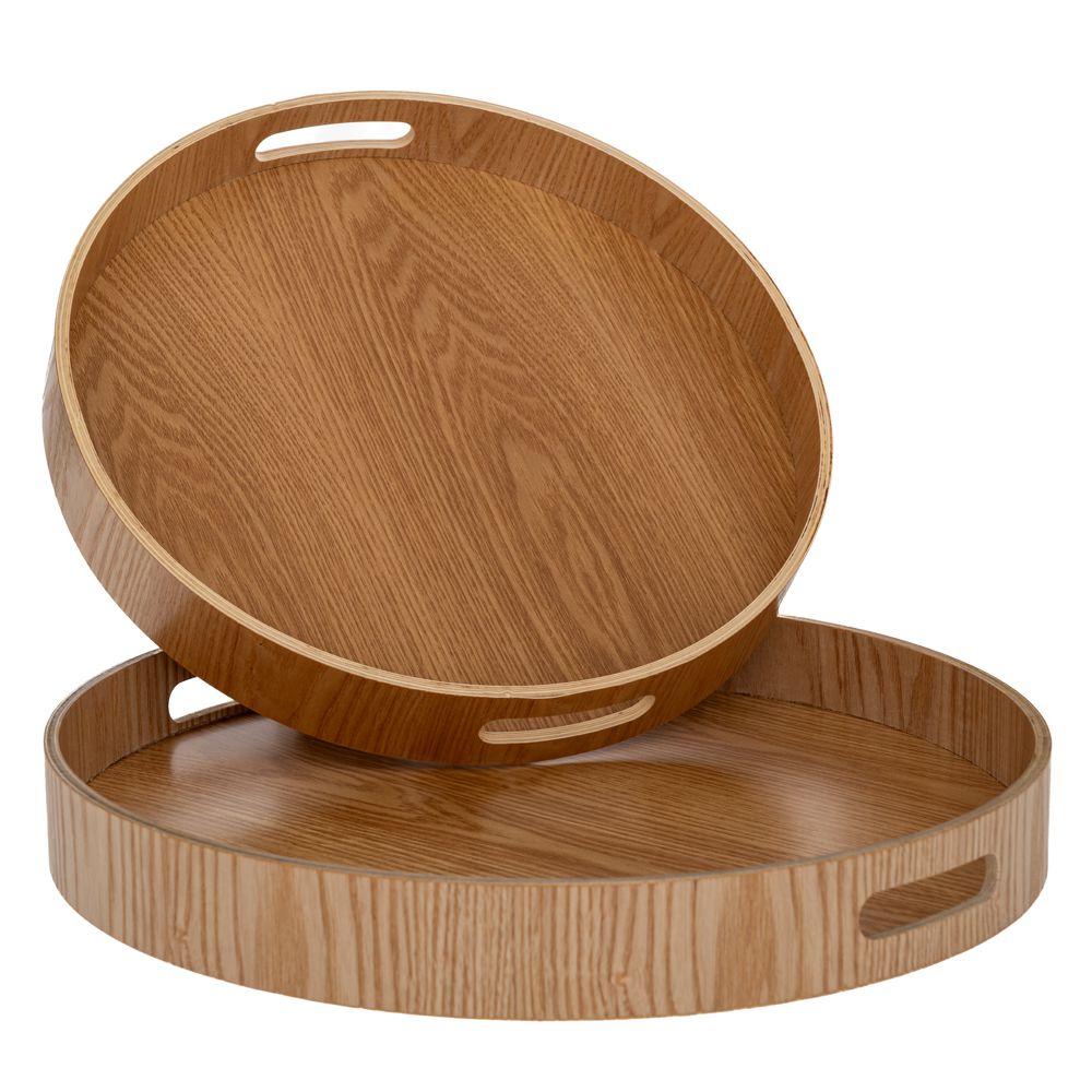 90231 ΣΕΤ 2 ΚΑΦΕ ΞΥΛΙΝΟΣ ΣΤΡΟΓΓΥΛΟΣ ΔΙΣΚΟΣ Φ35Χ5 Φ40Χ5ΕΚ