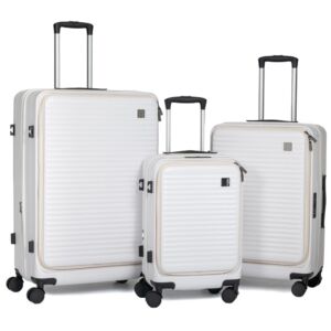 ΣΕΤ 3 ΛΕΥΚΗ ΒΑΛΙΤΣΑ ΜΕ 4ΡΟΔΕΣ 50 61 71ΕΚ ΜΕ ΑΝΟΙΓΜΑ ΑΠΟ ΠΑΝΩ (PROMOTION)