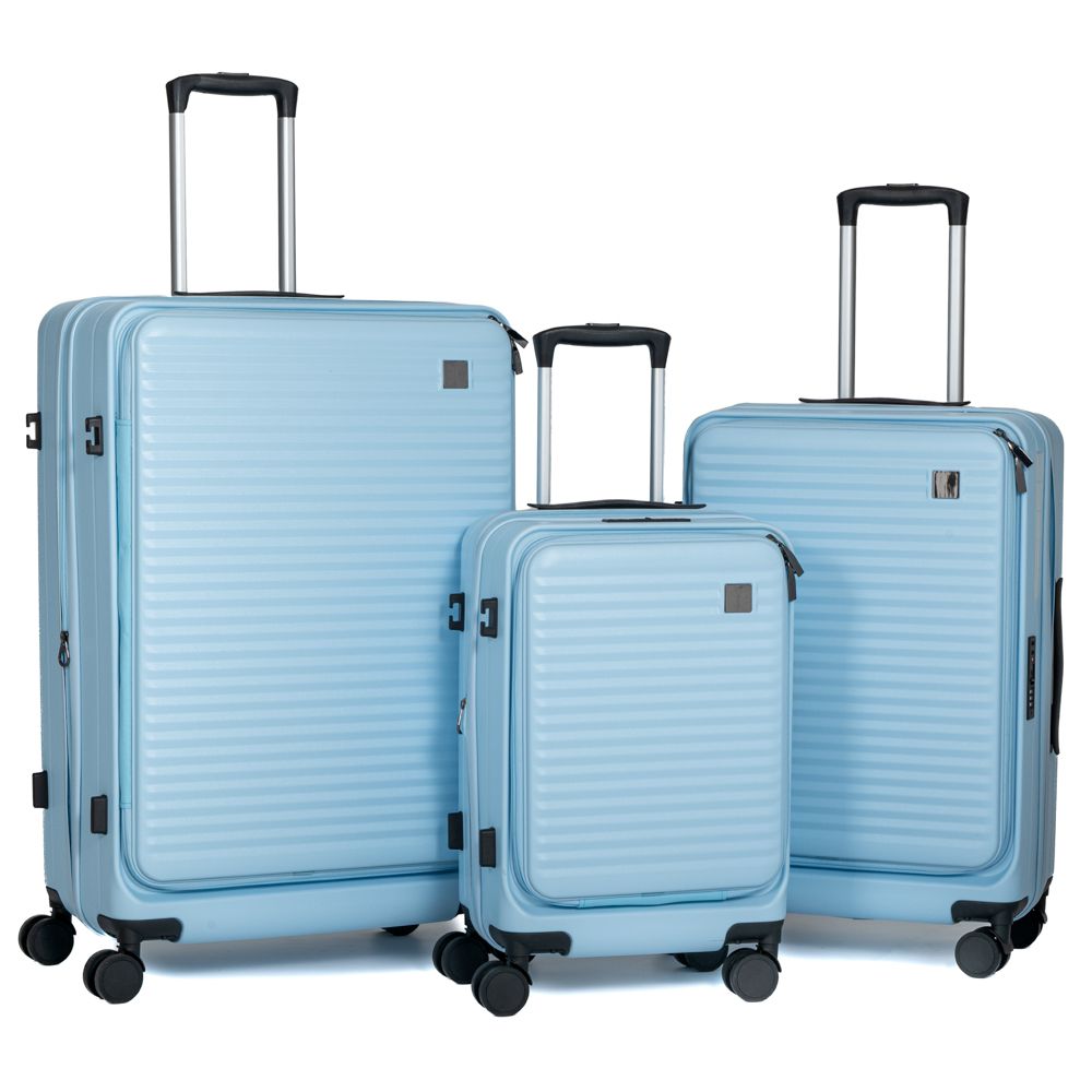 90251 ΣΕΤ 3 ΓΑΛΑΖΙΑ ΒΑΛΙΤΣΑ ΜΕ 4ΡΟΔΕΣ 50 61 71ΕΚ ΜΕ ΑΝΟΙΓΜΑ ΑΠΟ ΠΑΝΩ (PROMOTION)