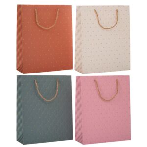 ΜΟΝΟΧΡΩΜΗ ΧΑΡΤΙΝΗ ΣΑΚΟΥΛΑ ΜΕ ΣΤΡΑΣΑΚΙΑ 31Χ42Χ12ΕΚ 4 ΧΡΩΜΑΤΑ