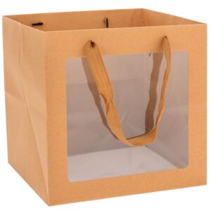 ΚΑΦΕ ΧΑΡΤΙΝΗ ΣΑΚΟΥΛΑ ΜΕ ΠΑΡΑΘΥΡΟ