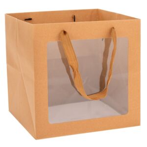 ΚΑΦΕ ΧΑΡΤΙΝΗ ΣΑΚΟΥΛΑ ΜΕ ΠΑΡΑΘΥΡΟ