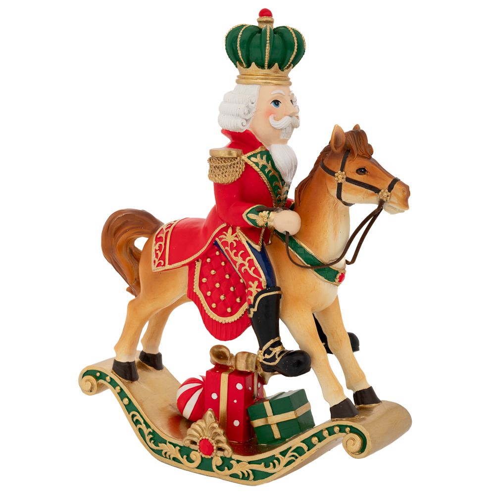 90353 ΚΟΚΚΙΝΟΣ ΠΟΛΥΡΕΖΙΝ ΚΑΡΥΟΘΡΑΥΣΤΗΣ ΠΑΝΩ ΣΕ ΑΛΟΓΑΚΙ ΜΕ ΔΩΡΑ 24Χ8Χ32ΕΚ