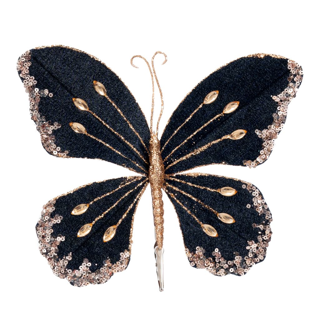 90391 ΜΠΛΕ ΒΕΛΟΥΔΙΝΗ ΠΕΤΑΛΟΥΔΑ ΜΕ CLIP 23X20EK