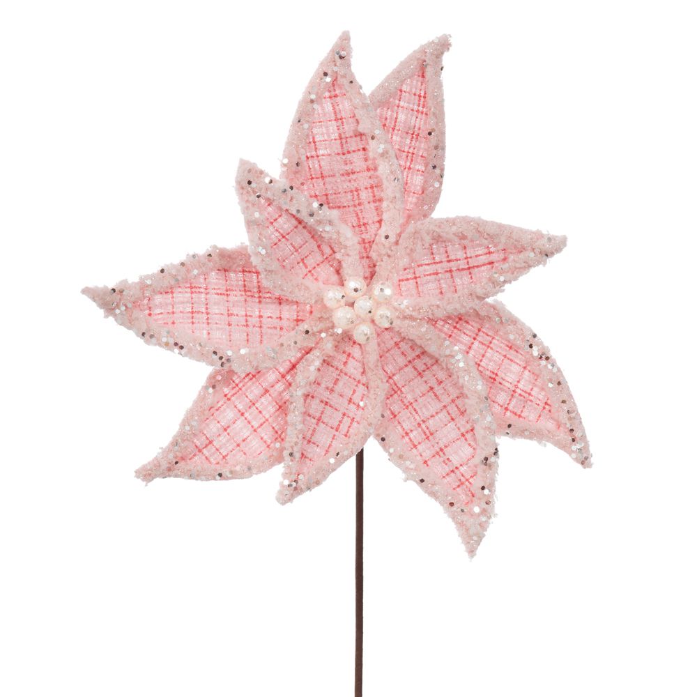 90436 ΡΟΖ ΚΑΡΩ ΑΛΕΞΑΝΔΡΙΝΟ ΜΕ ΑΣΗΜΙ GLITTER 60EK