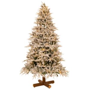 ΔΕΝΔΡΟ   PRE LIT SNOWY JERSEY PINE   240ΕΚ ΜΕ 1000 LED ΘΕΡΜΟ ΛΕΥΚΟ AND ΠΟΛΥΧΡΩΜΑ