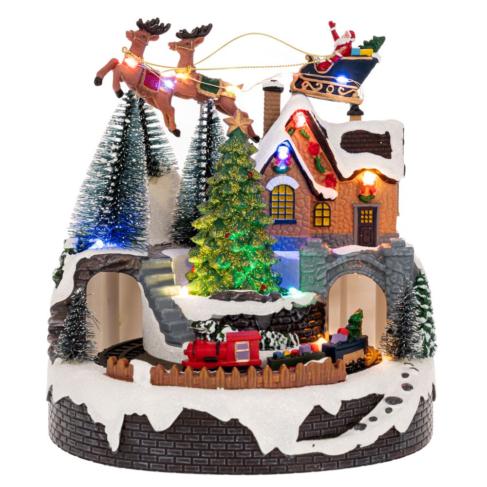 90741 ΦΩΤΙΖΟΜΕΝΟ ΧΩΡΙΟ ΜΕ ΤΡΕΝΟ ΠΟΥ ΚΙΝΕΙΤΑΙ 18Χ18Χ20ΕΚ ΜΠΑΤΑΡΙΑΣ