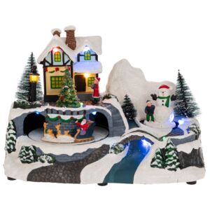 ΦΩΤΙΖΟΜΕΝΟ ΧΩΡΙΟ ΜΕ ΑΓΙΟ ΒΑΣΙΛΗ ΠΟΥ ΚΙΝΕΙΤΑΙ 24Χ15Χ17ΕΚ ΜΠΑΤΑΡΙΑΣ