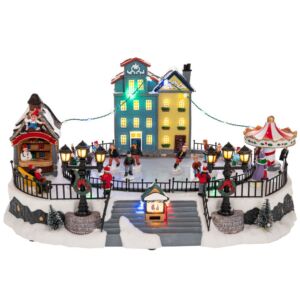 ΦΩΤΙΖΟΜΕΝΟ ΧΩΡΙΟ ΜΕ ΠΙΣΤΑ ΠΑΤΙΝΑΖ ΚΑΙ ΚΙΝΗΣΗ 41Χ27