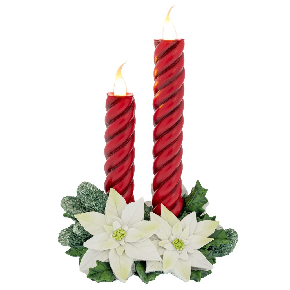 90782 LED ΚΟΚΚΙΝΟ ΠΟΛΥΡΕΖΙΝ ΔΙΠΛΟ ΚΗΡΟΠΗΓΙΟ 21Χ15.5Χ29ΕΚ ΜΕ ΦΩΣ ΜΠΑΤΑΡΙΑΣ