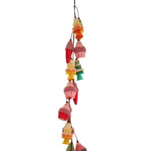 ΓΙΡΛΑΝΤΑ ΜΕ ΠΟΛΥΧΡΩΜΑ ΠΛΑΣΤΙΚΑ ΣΤΟΛΙΔΙΑ ΠΑΓΩΤΟ ΚΕΙΚ 120ΕΚ