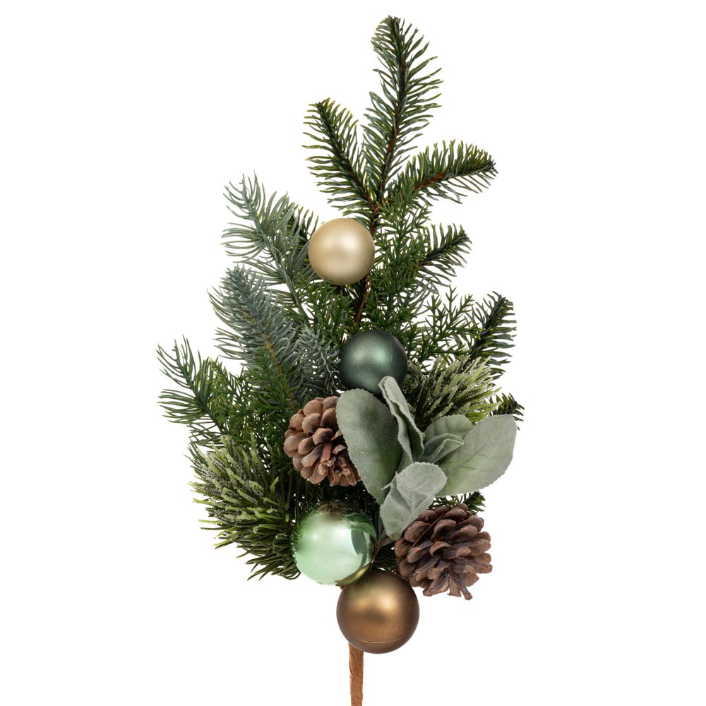 91037 ΠΡΑΣΙΝΟ ΚΛΑΔΙ ΜΕ ΚΟΥΚΟΥΝΑΡΙΑ ΚΑΙ ΜΠΑΛΕΣ 50ΕΚ