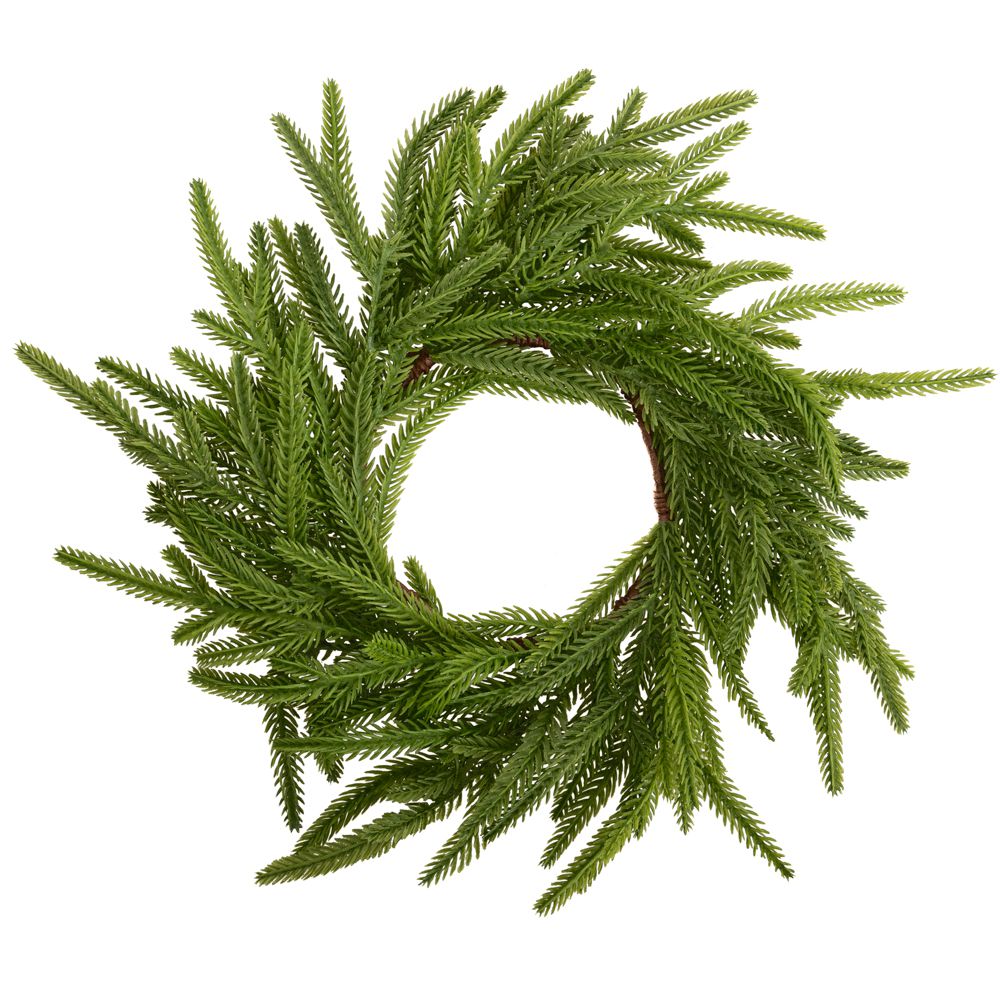 91122 ΠΡΑΣΙΝΟ ΣΤΕΦΑΝΑΚΙ ΚΕΡΙΟΥ REAL TOUCH Φ11ΕΚ