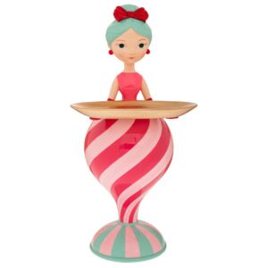 ΡΟΖ ΠΟΛΥΡΕΖΙΝ ΚΟΡΙΤΣΙ ΜΕ ΔΙΣΚΟ 21.5Χ19.5Χ45.5ΕΚ