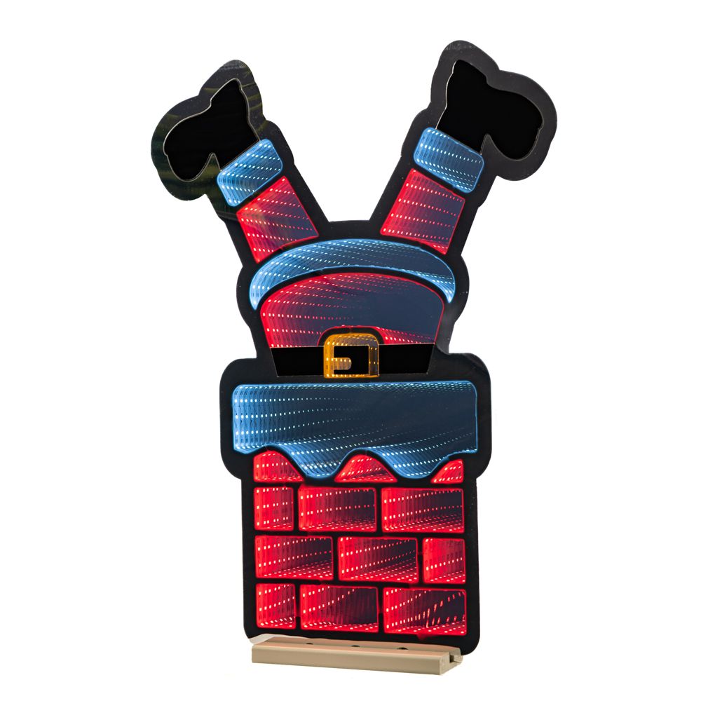 91457 INFINITY ΦΩΤΙΖΟΜΕΝΑ ΠΟΔΙΑ ΑΓΙΟΥ ΒΑΣΙΛΗ ΜΕΣΑ ΣΕ ΚΑΜΙΝΑΔΑ 43Χ60ΕΚ ΔΙΠΛΗΣ ΟΨΗΣ ΣΕ ΞΥΛΙΝΗ ΒΑΣΗ