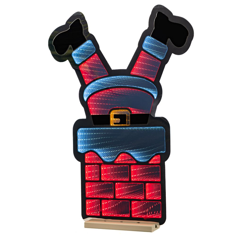 91458 INFINITY ΦΩΤΙΖΟΜΕΝΑ ΠΟΔΙΑ ΑΓΙΟΥ ΒΑΣΙΛΗ ΜΕΣΑ ΣΕ ΚΑΜΙΝΑΔΑ 67Χ90ΕΚ ΔΙΠΛΗΣ ΟΨΗΣ ΣΕ ΞΥΛΙΝΗ ΒΑΣΗ