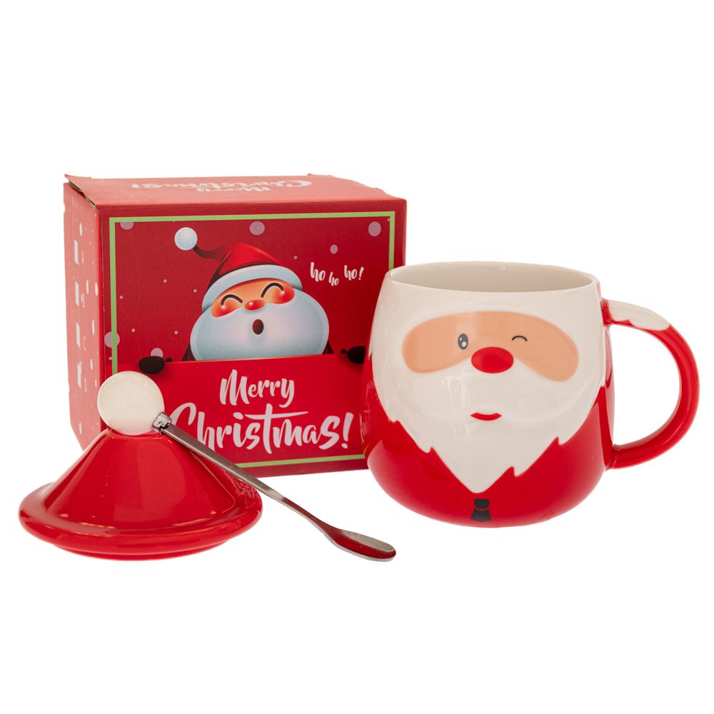 91486 ΚΟΚΚΙΝΗ ΚΕΡΑΜΙΚΗ ΚΟΥΠΑ ΑΗ ΒΑΣΙΛΗΣ ΜΕ ΚΑΠΑΚΙ ΣΕ ΚΟΥΤΙ