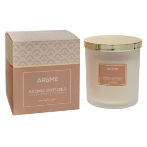 ΛΕΥΚΟ ΑΡΩΜΑΤΙΚΟ ΚΕΡΙ ΜΕ ΧΡΥΣΟ ΚΑΠΑΚΙ 200gr ΣΕ ΣΥΣΚΕΥΑΣΙΑ ΠΟΛΥΤΕΛΕΙΑΣ