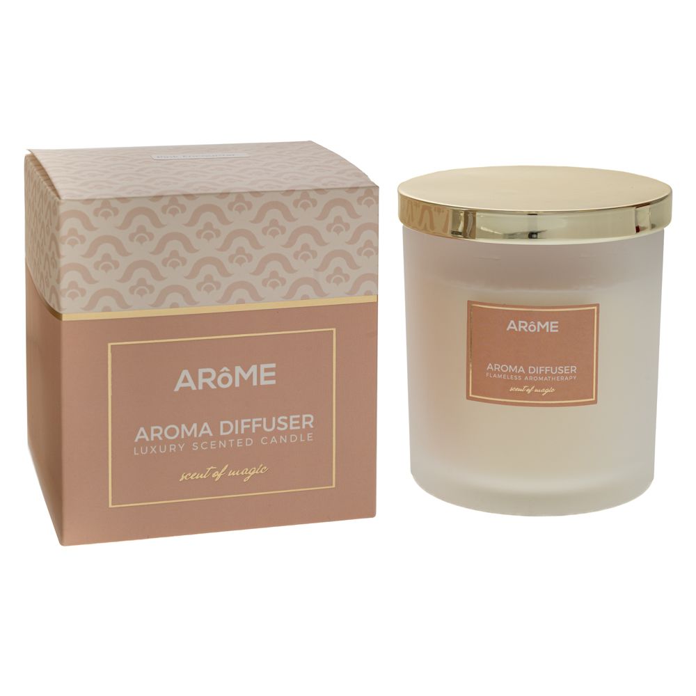 91550 ΛΕΥΚΟ ΑΡΩΜΑΤΙΚΟ ΚΕΡΙ ΜΕ ΧΡΥΣΟ ΚΑΠΑΚΙ 200gr ΣΕ ΣΥΣΚΕΥΑΣΙΑ ΠΟΛΥΤΕΛΕΙΑΣ