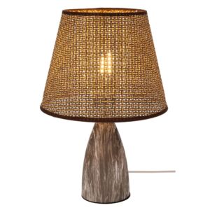 ΚΑΦΕ ΜΕΤΑΛΛΙΚΟ ΛΑΜΠΑΤΕΡ ΜΕ ΕΦΕ ΜΑΡΜΑΡΟΥ AND ΜΠΕΖ ΨΑΘΙΝΟ ΚΑΠΕΛΟ 36ΕΚ