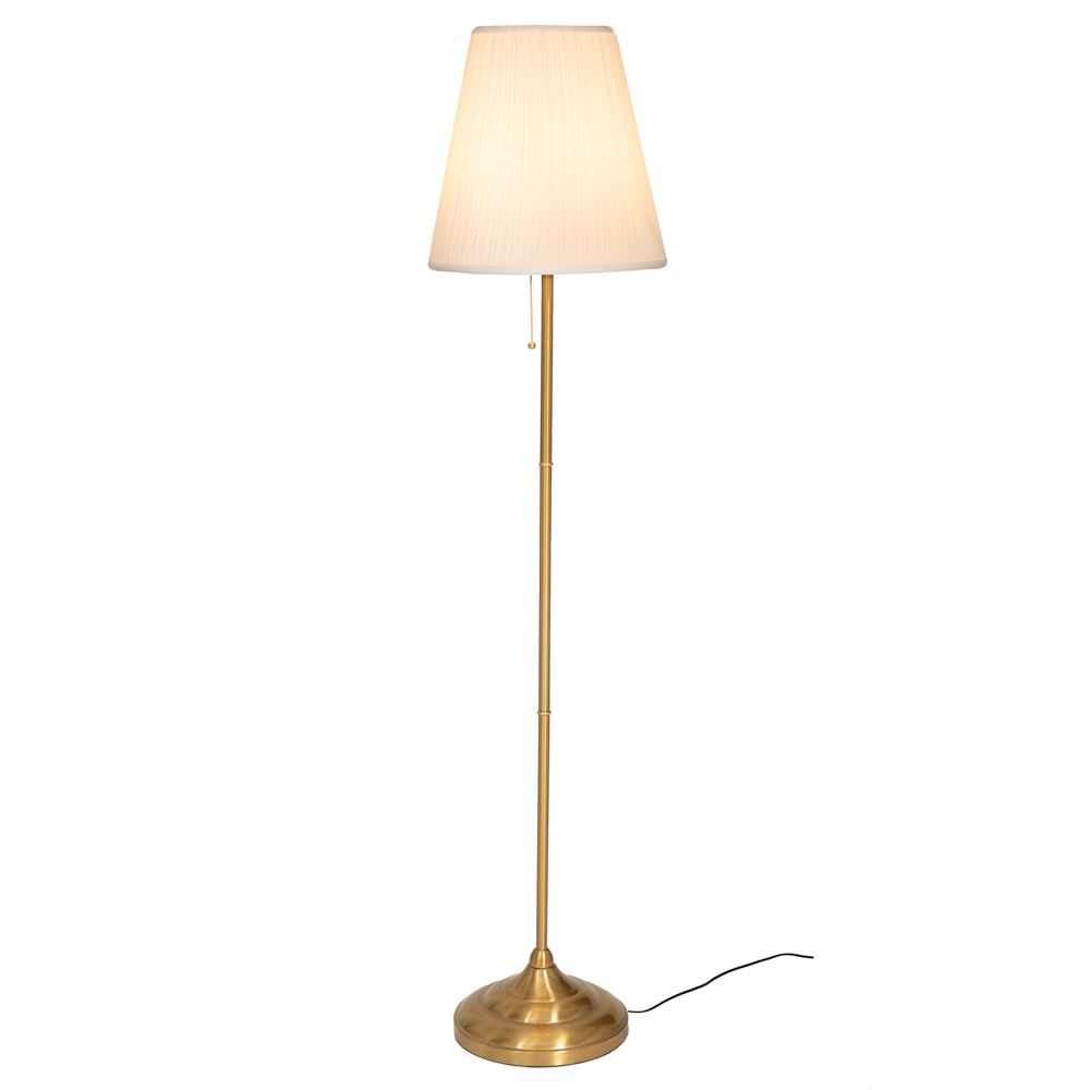 91583 ΧΡΥΣΟ ΜΕΤΑΛΛΙΚΟ ΛΑΜΠΑΤΕΡ ΔΑΠΕΔΟΥ ΜΕ ΛΕΥΚΟ ΚΑΠΕΛΟ AND ΔΙΑΚΟΠΤΗ ΑΛΥΣΙΔΑ ΕΛΞΗΣ 154ΕΚ