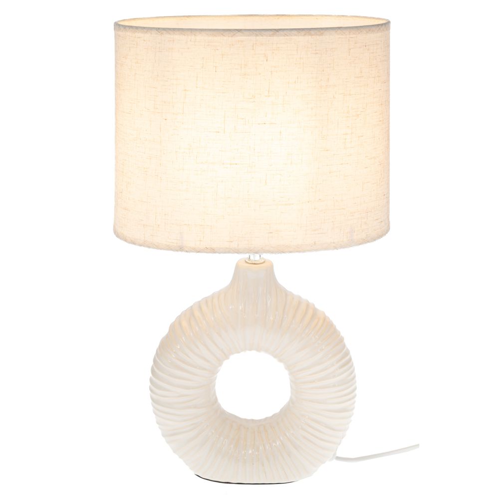 91585 ΚΡΕΜ ΚΕΡΑΜΙΚΟ ΛΑΜΠΑΤΕΡ ΜΕ ΚΡΕΜ ΚΑΠΕΛΟ 43ΕΚ