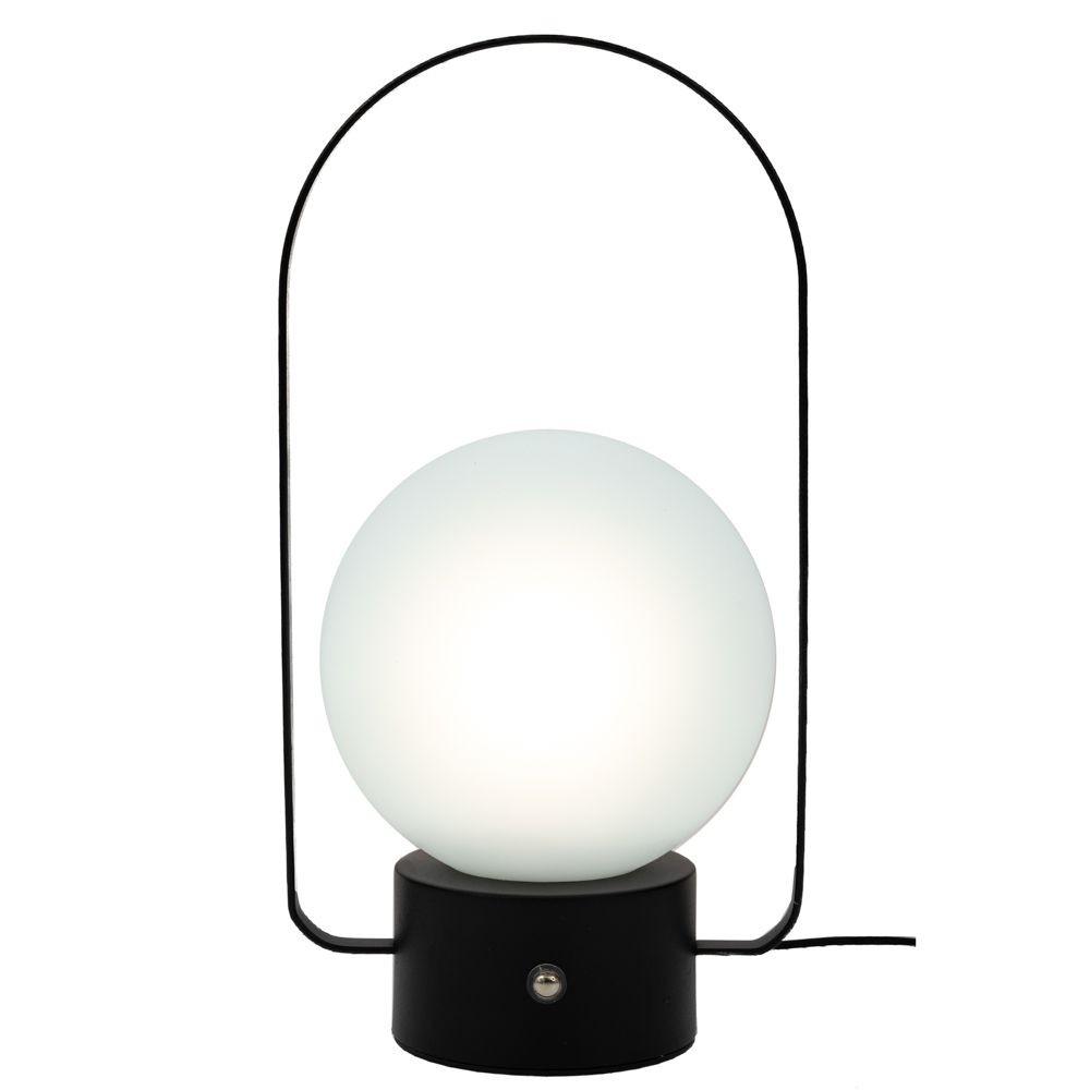 91587 ΜΑΥΡΟ ΜΕΤΑΛΛΙΚΟ ΛΑΜΠΑΤΕΡ ΜΕ USB 27ΕΚ