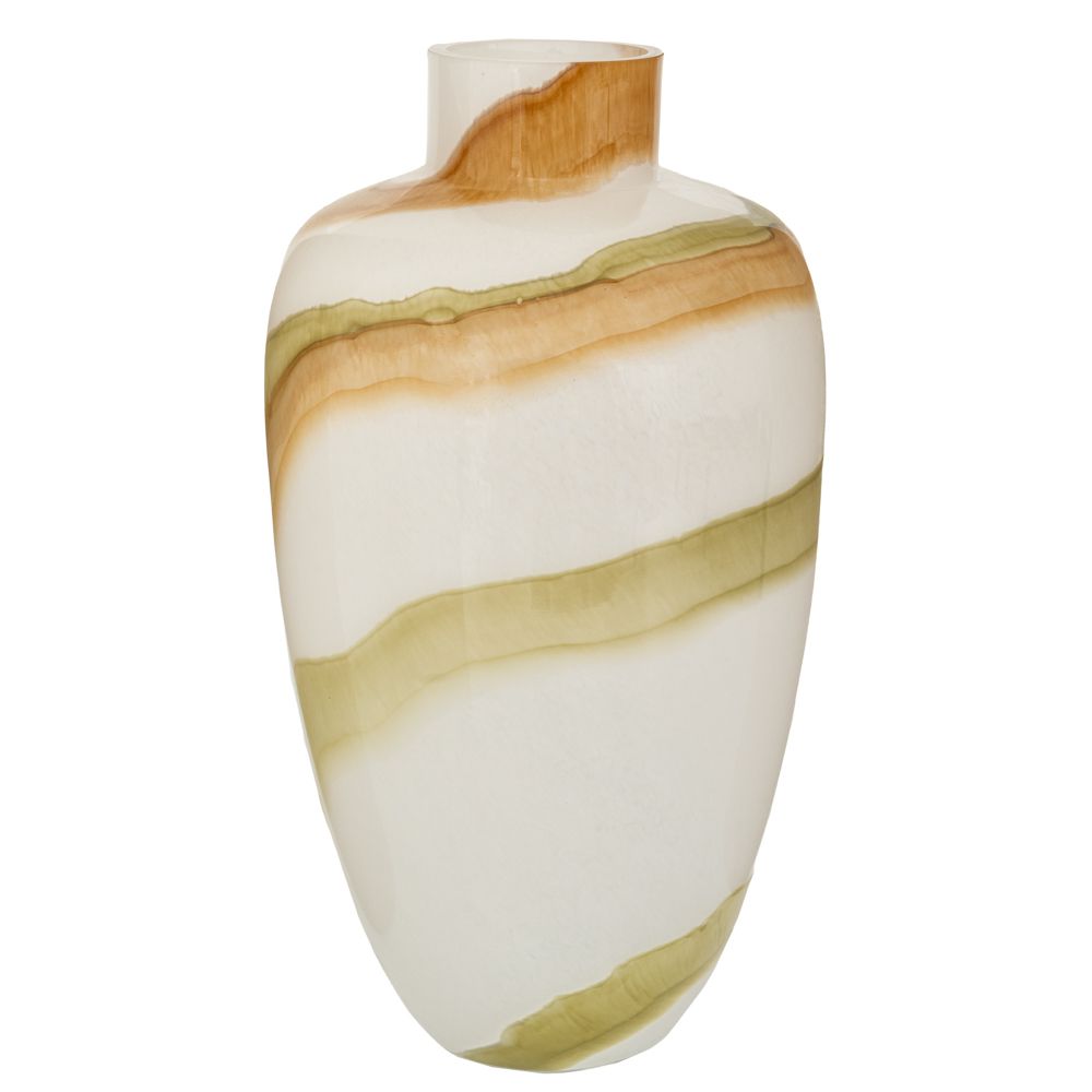 91628 ΚΡΕΜ ΛΑΔΙ ΡΙΓΕ ΓΥΑΛΙΝΟ ΒΑΖΟ Φ21Χ40ΕΚ