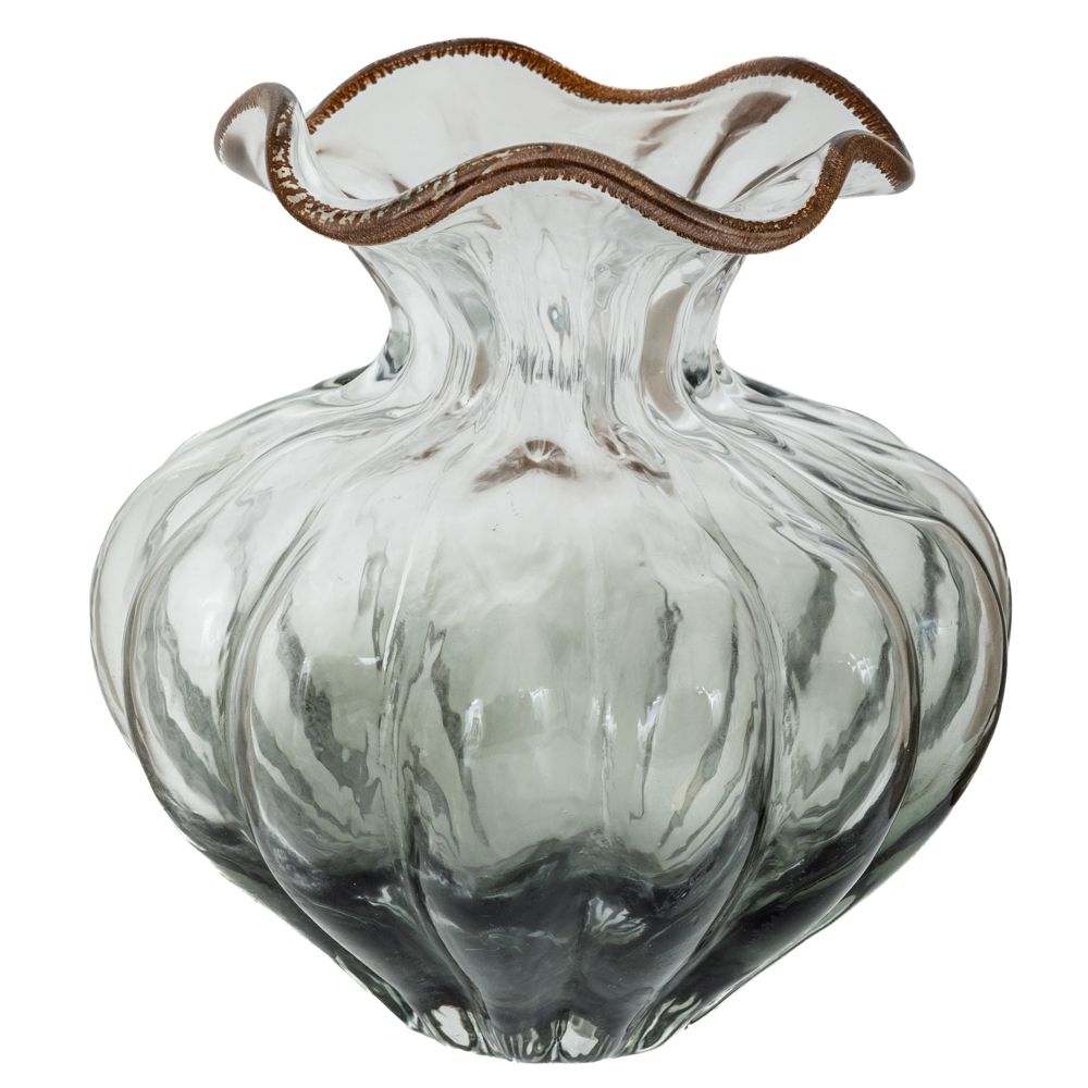 91631 ΔΙΑΦΑΝΟ ΓΚΡΙ ΓΥΑΛΙΝΟ ΒΑΖΟ Φ24Χ24ΕΚ