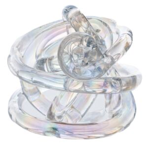 ΔΙΑΦΑΝΟ ΓΥΑΛΙΝΟ ΙΡΙΔΙΖΟΝ ΔΙΑΚΟΣΜΗΤΙΚΟ Φ15ΕΚ