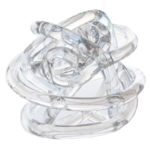 ΔΙΑΦΑΝΟ ΓΥΑΛΙΝΟ ΙΡΙΔΙΖΟΝ ΔΙΑΚΟΣΜΗΤΙΚΟ  Φ12ΕΚ