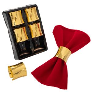 ΣΕΤ 6 ΧΡΥΣΑ ΔΑΧΤΥΛΙΔΙΑ ΠΕΤΣΕΤΑΣ 4.5Χ4