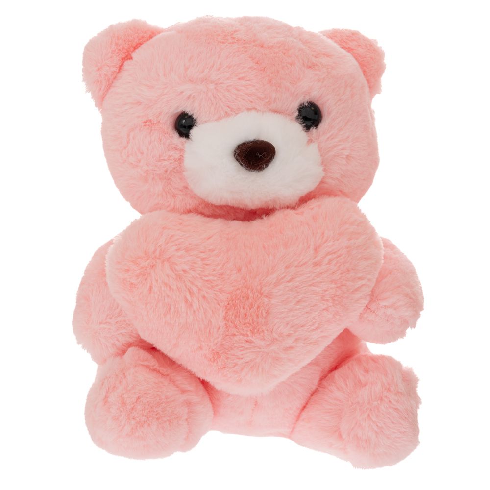 91952 Τ ΡΟΖ ΛΟΥΤΡΙΝΟ ΑΡΚΟΥΔΑΚΙ ΜΕ ΚΑΡΔΙΑ 25ΕΚ