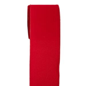 ΚΟΡΔ.ΜΟΝΗΣ ΟΨΗΣ AA ΒΕΛΟΥΔΟ ΜΕ ΣΥΡΜΑ  9cmX9m ΚΟΚΚΙΝΟ