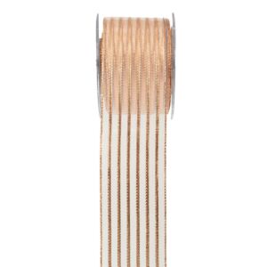 ΚΟΡΔ.ORION 6.3cmX9m ΡΟΖ ΧΡΥΣΟ