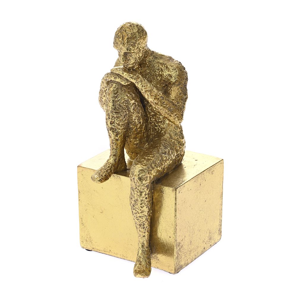 77763 ΧΡΥΣΗ ΠΟΛΥΡΕΖΙΝ ΚΑΘΙΣΤΗ ΑΝΔΡΙΚΗ ΦΙΓΟΥΡΑ 10Χ12Χ22 ΕΚ