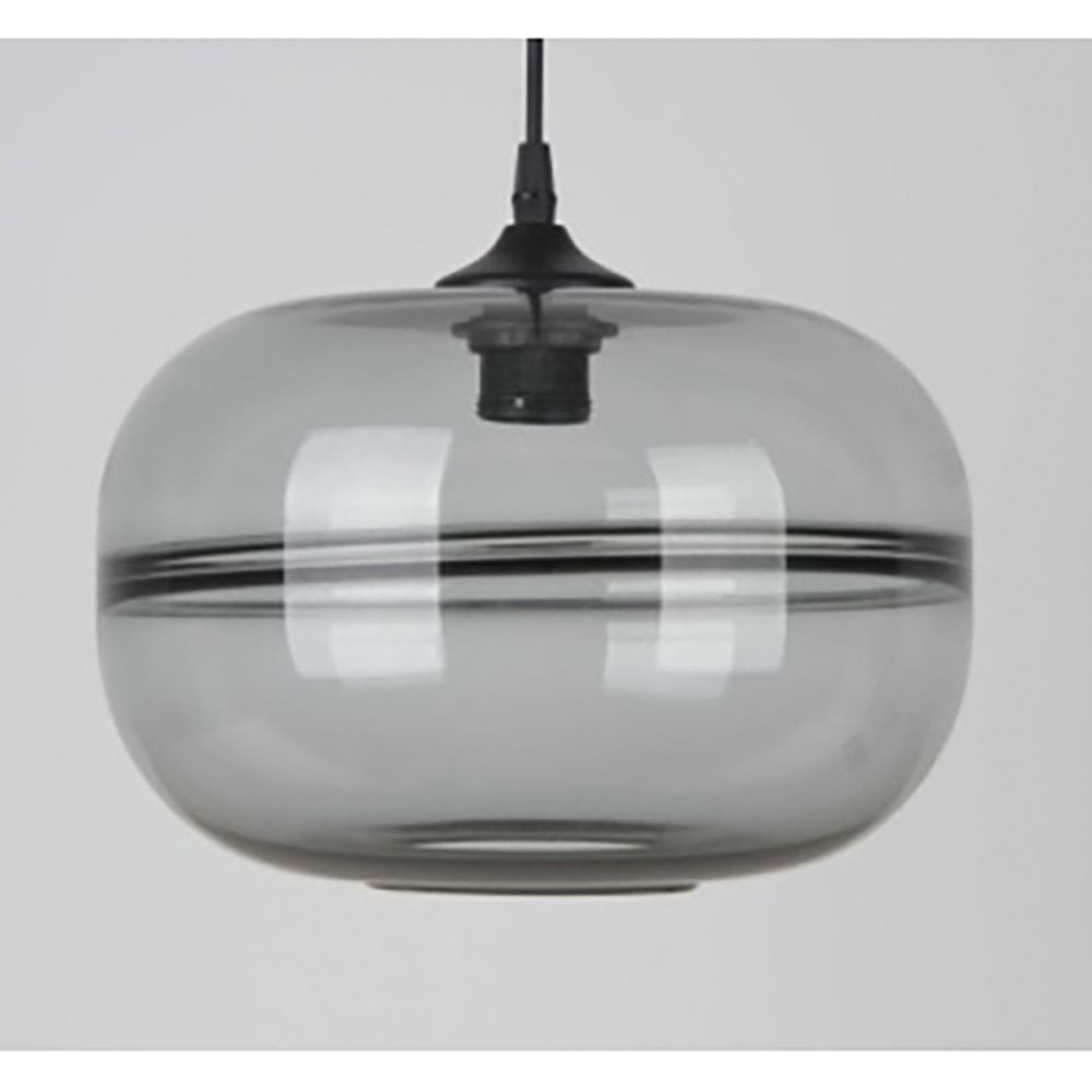 77804 ΓΥΑΛΙΝΟ ΓΚΡΙ ΦΩΤΙΣΤΙΚΟ ΟΡΟΦΗΣ Φ30x20EK