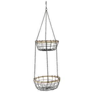 ΜΑΥΡΟ ΚΡΕΜΑΣΤΟ ΜΕΤΑΛΛΙΚΟ ΔΙΠΛΟ ΠΑΝΕΡΙ Φ22Χ9 Φ19Χ8 67 ΕΚ