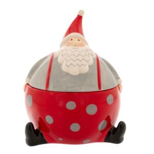 ΚΟΚΚΙΝΗ ΓΚΡΙ ΠΟΥΑ ΚΕΡΑΜΙΚΗ ΜΠΙΣΚΟΤΙΕΡΑ ΣΕ ΣΧΗΜΑ ΑΓΙΟΥ ΒΑΣΙΛΗ 15Χ14Χ19ΕΚ