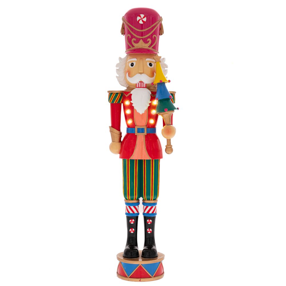 87255 ΠΟΛΥΧΡΩΜΟΣ ΠΟΛΥΡΕΖΙΝ ΚΑΡΥΟΘΡΑΥΣΤΗΣ ΜΕ LED ΦΩΣ 13Χ9Χ46ΕΚ