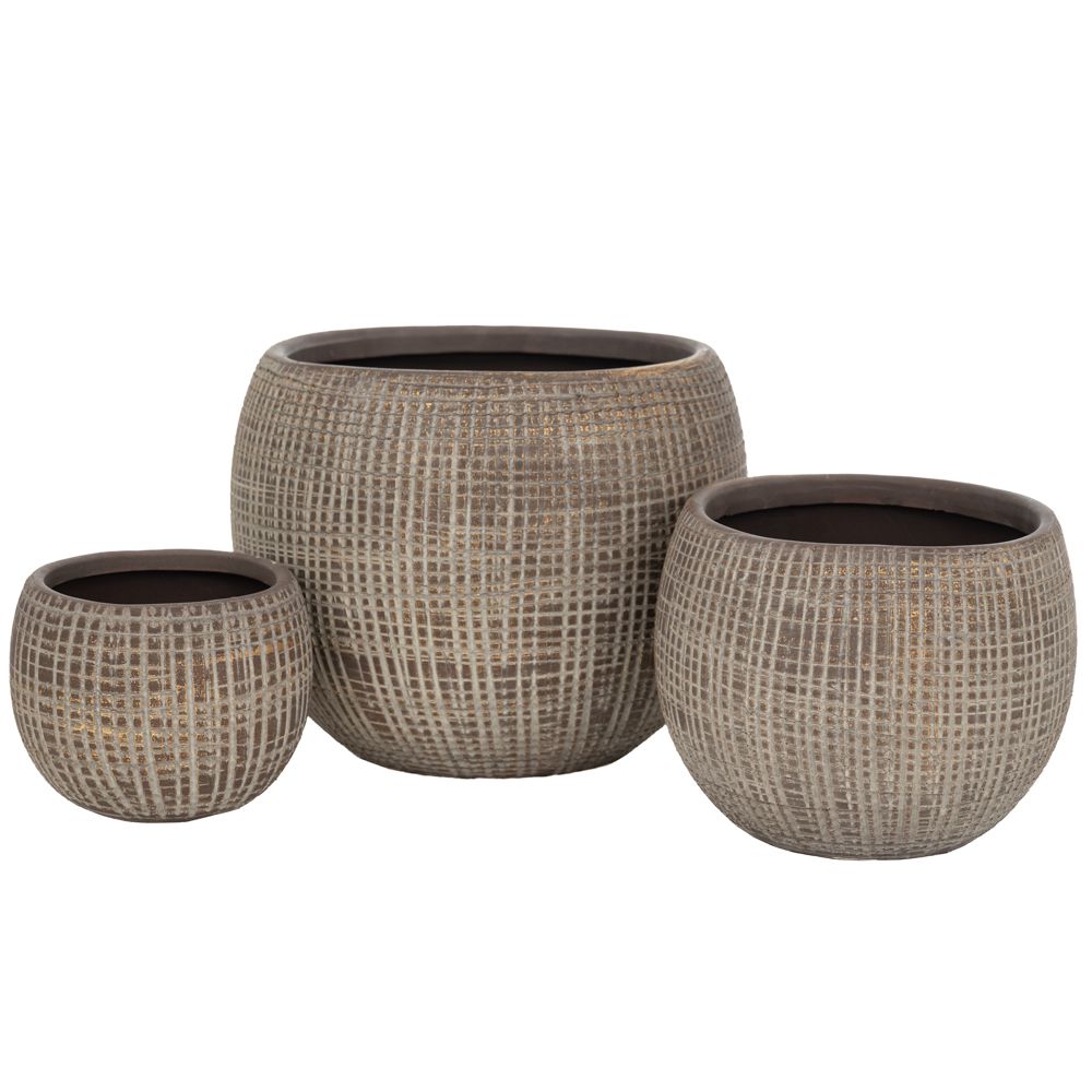 88054 ΣΕΤ 3 ΓΚΡΙ ΠΗΛΙΝΟ ΚΑΣΠΩ 40Χ40Χ32ΕΚ 32Χ32Χ25ΕΚ 25Χ25Χ20ΕΚ