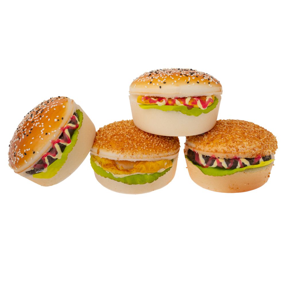 88418 ΜΑΓΝΗΤΑΚΙ BURGER Φ8Χ5ΕΚ 4 ΣΧΕΔΙΑ ΣΕ ΚΟΥΤΙ 12ΤΜΧ