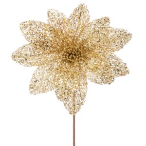 ΧΡΥΣΟ GLITTER ΑΛΕΞΑΝΔΡΙΝΟ ΚΛΑΔΙ ΜΕ ΠΟΥΛΙΕΣ 60ΕΚ