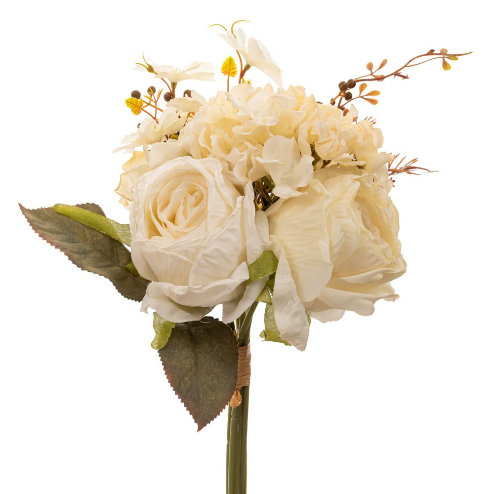 90474 ΚΡΕΜ ΜΠΟΥΚΕΤΟ ΤΡΙΑΝΤΑΦΥΛΛΟ ΜΕ ΨΙΛΟΛΟΥΛΟΥΔΟ 33ΕΚ.