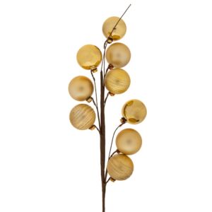 ΧΡΥΣΟ ΚΛΑΔΙ ΜΕ 9 ΜΠΑΛΛΙΤΣΕΣ 45ΕΚ