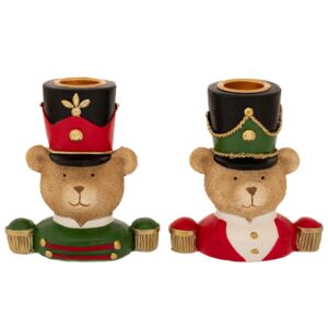 ΣΕΤ 6 ΚΟΚΚΙΝΟ  ΠΡΑΣΙΝΟ ΠΟΛΥΡΕΖΙΝ ΑΡΚΟΥΔΑΚΙ ΚΑΡΥΟΘΡΑΥΣΤΗΣ 8