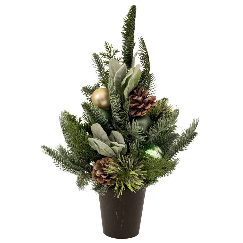 91040 ΠΡΑΣΙΝΟ ΔΕΝΤΡΟ ΜΕ ΚΟΥΚΟΥΝΑΡΙΑ ΚΑΙ ΜΠΑΛΕΣ ΣΕ ΠΛΑΣΤΙΚΗ ΓΛΑΣΤΡΑ 43ΕΚ