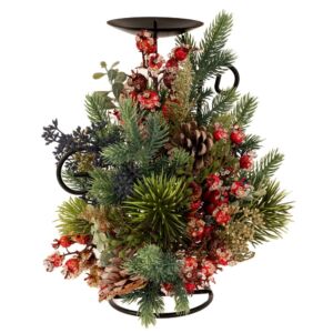 ΠΑΓΩΜΕΝΟ ΠΡΑΣΙΝΟ ΚΗΡΟΠΗΓΙΟ ΜΕ ΚΟΚΚΙΝΑ BERRIES ΚΑΙ  ΚΟΥΚΟΥΝΑΡΙΑ 33ΕΚ